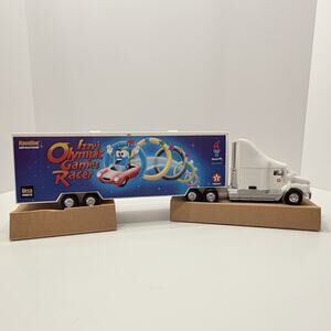 Texaco Izzy's 1996 Olympic Games Toy Car Carrier #4 Collector Series Truck